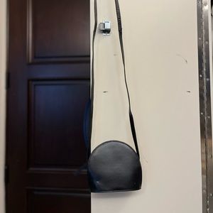 Mini crossbody black bag